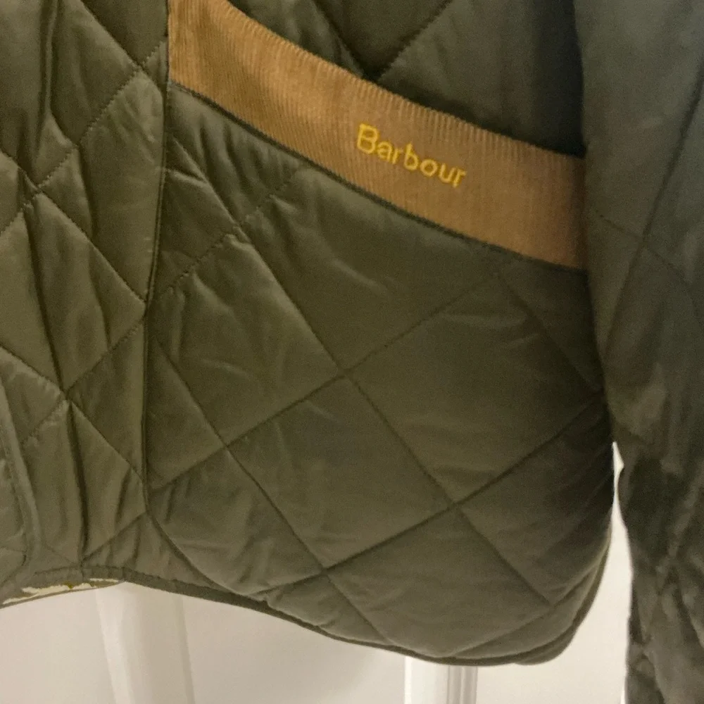NWT Barbour x House of Hackney Gransden quilted jacket REVERSIBLE US 12 UK 16 - Picture 6 of 12